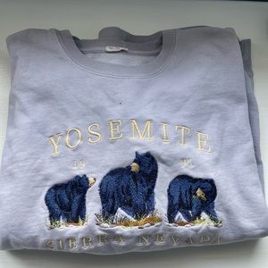 Brandy Melville Oversized Crewneck Sweatshirt